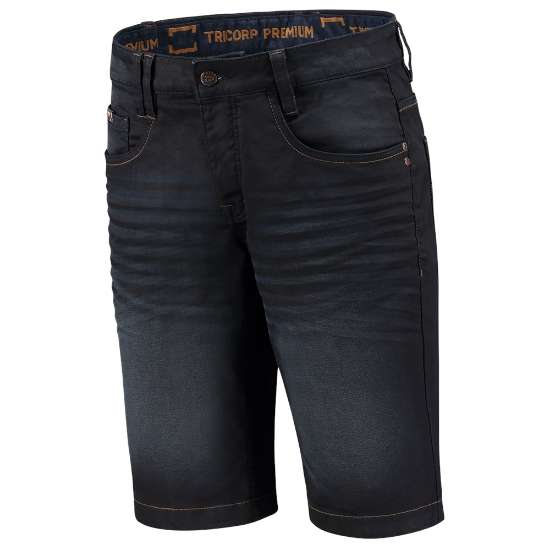 Afbeeldingen van Tricorp korte broek 504010 Denimblue 30 Op=Op