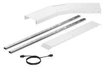 Afbeeldingen van Hettich LegaDrive Systems Tafelonderstelmodule 135°-hoek, wit