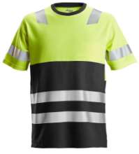 Afbeeldingen van Snickers Workwear AllroundWork, High-Vis T-Shirt Klasse 1 2534