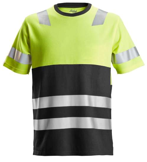 Afbeeldingen van Snickers Workwear AllroundWork, High-Vis T-Shirt Klasse 1 2534
