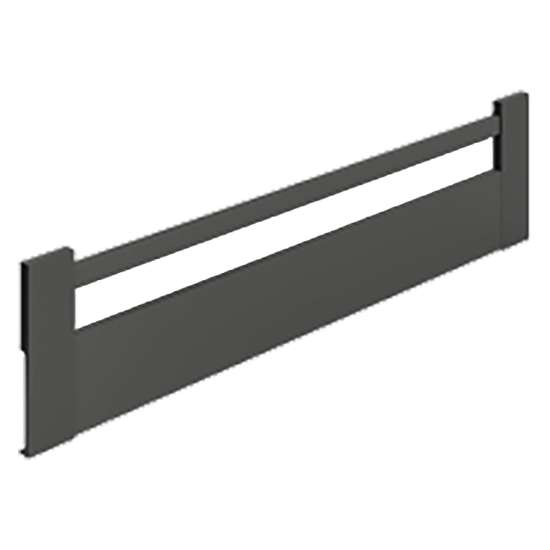 Afbeeldingen van Hettich front voor inliggende lade ArciTech, 186 x 400 mm, antraciet