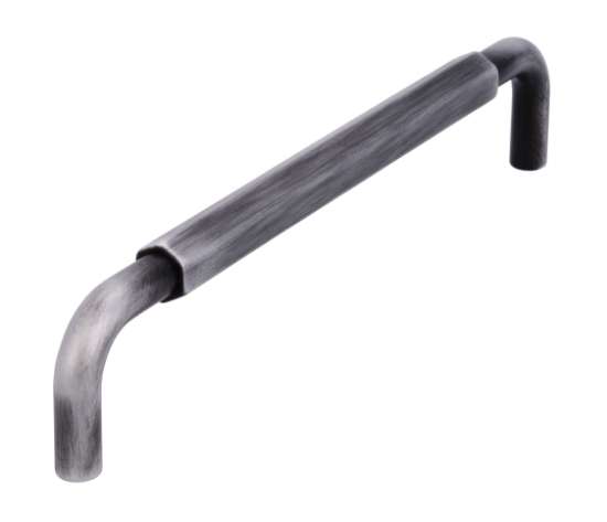 Afbeeldingen van Siro Meubelgreep metaal - boorafstand 160mm/L 168mm/H 33mm/B 10mm antiek ijzer 