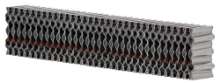 Afbeeldingen van Haubold golfkram WN25 - lengte 15mm breedte 25mm - blank