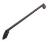 Afbeeldingen van Siro Meubelgreep metaal - boorafstand 320mm/L 352mm/H 33mm/B 12mm zwart chroom glanzend 