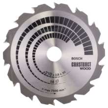 Afbeeldingen van Bosch Cirkelzaagblad Construct Wood