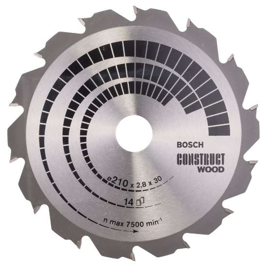 Afbeeldingen van Bosch Cirkelzaagblad Construct Wood