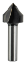Afbeeldingen van Makita V-groeffrees - Ø19x16mm 90° - schacht Ø8mm 2 beitels