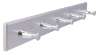 Afbeeldingen van Siro Haaklijst kunststof - boorafstand 240mm/L 400mm/H 48mm/B 50mm chroom mat/glanzend 