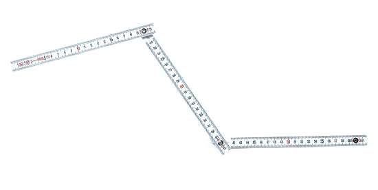 Afbeeldingen van Stanley duimstok - 2 meter - plastic