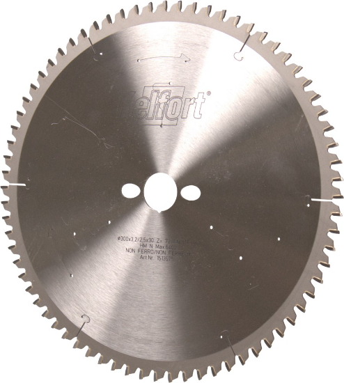 Afbeeldingen van Kelfort Cirkelzaagblad - 300x3.2x30mm 72Tands - HM TFN vertanding 
