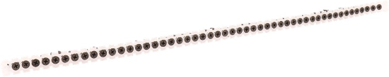 Afbeeldingen van Kelfort gipsplaatschroef - 3.9x35mm - zwart gefosfateerd grof draad op band 1000 stuks 