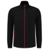 Afbeeldingen van Tricorp sweatvest Accent - maat XL - zwart/rood  