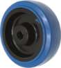 Afbeeldingen van Wiel Blauw Pvc M.Rollager En Kunst.Velg