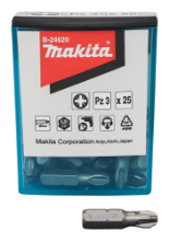 Afbeeldingen van Makita schroefbit B-24620 - PZ3x25mm - 25 stuks 