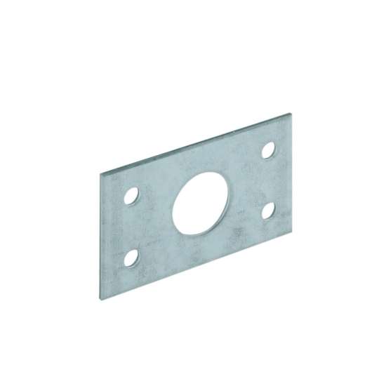 Afbeeldingen van GB Sluitplaat voor staartgrendel 40x66x2mm 