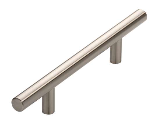 Afbeeldingen van Siro Meubelgreep metaal - boorafstand 96mm/L 178mm/H 32mm/B 12mm RVS effect 