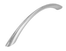 Afbeeldingen van Siro Meubelgreep metaal - boorafstand 160mm/L 197mm/H 32mm/B 12mm - chroom glanzend 