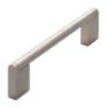 Afbeeldingen van Siro Meubelgreep metaal - boorafstand 128mm/L 148mm/H 38mm/B 10mm - RVS 