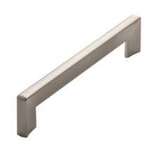 Afbeeldingen van Siro Meubelgreep metaal - boorafstand 160mm/L 168mm/H 36mm/B 10mm RVS effect 