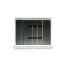 Afbeeldingen van Blum Bestekindeling voor kruidenpotjes Legrabox houtdecor - corpusbreedte 700-900 diepte 650mm - houtdecor zwart/aluminium OL.SA6580S3BEST