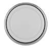 Afbeeldingen van Siro Meubelknop metaal - L 30mm/H 25mm/B 30mm chroom glanzend/wit 