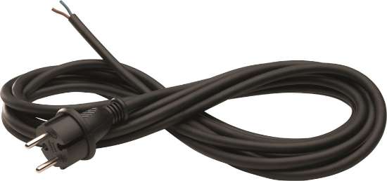 Afbeeldingen van Kelfort Vervangsnoer - 2x1.5mm 5 meter - neopreen kabel 