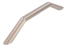 Afbeeldingen van Siro Meubelgreep metaal - boorafstand 128mm/L 154mm/H 25mm/B 11mm - nikkel mat 