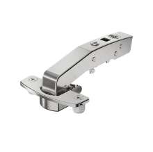 Afbeeldingen van Hettich Sensys hoekscharnier W90 met geïntegreerde demping (Sensys 8639i W90), vernikkeld, inliggend, openingshoek 95°, TB-boorbeeld 45 x 9,5 mm, om in te drukken (ø 8 x 11)