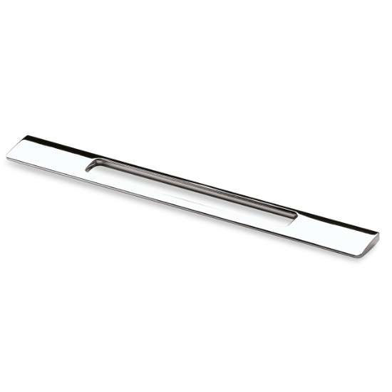 Afbeeldingen van Hettich Greep Nubia, boorafstand 192 / 352 mm, L 437 mm, B 8 mm, H 35 mm, glans verchroomd
