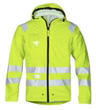 Afbeeldingen van Snickers regenjas 8233-6600 maat S High Visibilty geel
