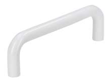 Afbeeldingen van Siro Meubelgreep kunststof - boorafstand 96mm/L 106mm/H 34mm/B 10mm wit 