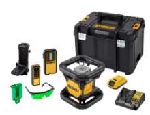 Afbeeldingen van DeWalt roterende laser DCE079D1G-QW - 18V - groen 