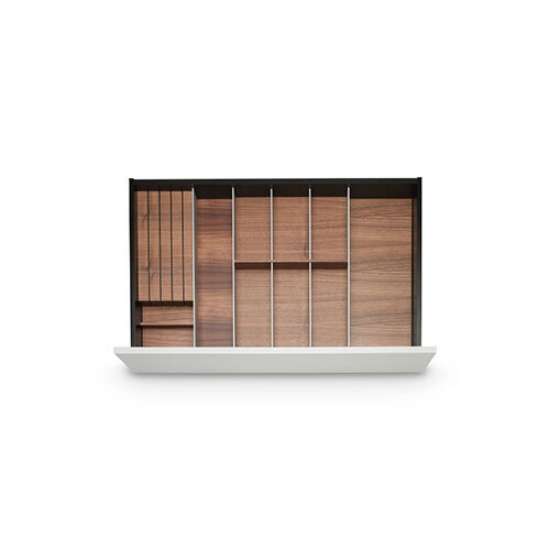 Afbeeldingen van Blum Bestekindeling voor messen Legrabox - corpusbreedte 700-900 diepte 500mm - notenhout/aluminium OL.NA5080S2BEST