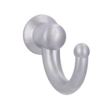 Afbeeldingen van Siro Kapstokhaak metaal - L 22mm/H 30mm/B 12mm chroom mat 