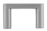 Afbeeldingen van Siro Meubelgreep metaal - boorafstand 32mm/L 40mm/H 24mm/B 8mm - aluminium 