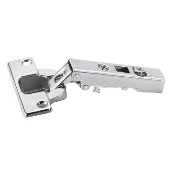 Afbeeldingen van Hettich Intermat 110°-scharnier (Intermat 9943), opliggend, openingshoek 110°, TH-boorbeeld 52 x 5,5 mm, voor schroefbevestiging (-)