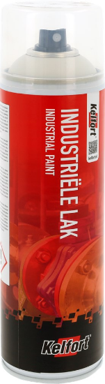 Afbeeldingen van Kelfort spuitverf mat wit RAL9010 500ml