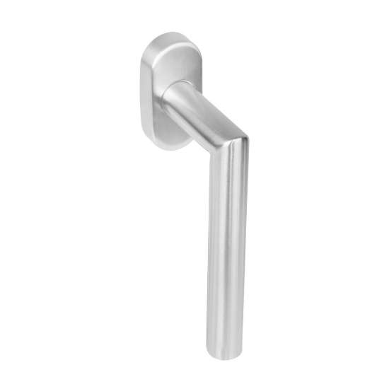 Afbeeldingen van INTERSTEEL Raamkruk Hoek 90° rvs geborsteld 6250