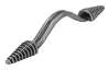 Afbeeldingen van Siro Meubelgreep metaal - boorafstand 128mm/L 190mm/H 28mm/B 21mm - antiek zilver 
