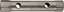Afbeeldingen van Ironside pijpsleutel chroom 25x28mm 