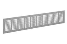 Afbeeldingen van Alum. ventilatiestrip  400x100mm blank gean.