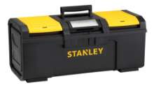 Afbeeldingen van Stanley gereedschapskoffer - 24" - met deksel met organizer en uitneembare gereedschapbak