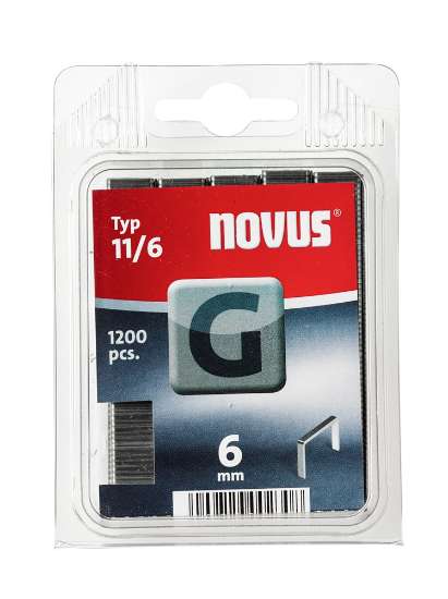 Afbeeldingen van Novus vlakdraad nieten G 11/6mm