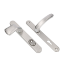 Afbeeldingen van Ami Veiligheidsmalschild 257/37/2 Knop 166 / Deurkruk 378 Linkswijzend - KT72 PC72 deurdikte 53/57mm - F1 