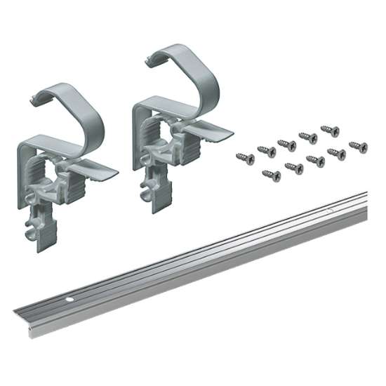 Afbeeldingen van Hettich WingLine S, Profielset, 2400, wit gepoedercoat