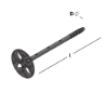 Afbeeldingen van GB UNI-Flexplug 160mm iso100-120mm Nylon