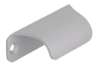 Afbeeldingen van Siro Handgreep metaal - boorafstand 50mm/L 60mm/H 27mm/B 20mm - mat aluminium 