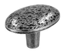 Afbeeldingen van Siro Meubelknop metaal - L 42mm/H 27mm/B 31mm - antiek zilver 