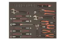 Afbeeldingen van Bahco foam 3/3 Schroevendraaiers PH, TORX, Moersleutels, Tangen 28 delig