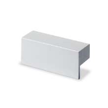 Afbeeldingen van Hettich Greep Trani, boorafstand 32, L 52 mm, B 26 mm, H 16 mm, Aluminium geëloxeerd